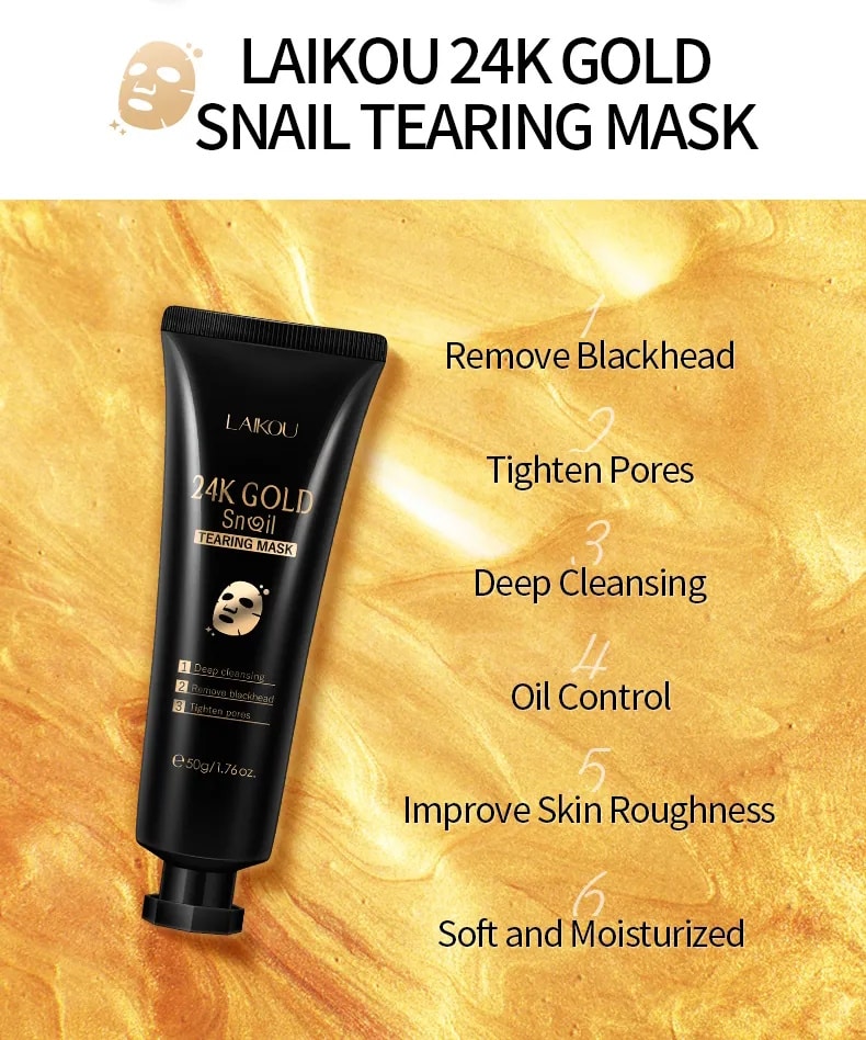 LAIKOU 24K GOLD MASK 50G