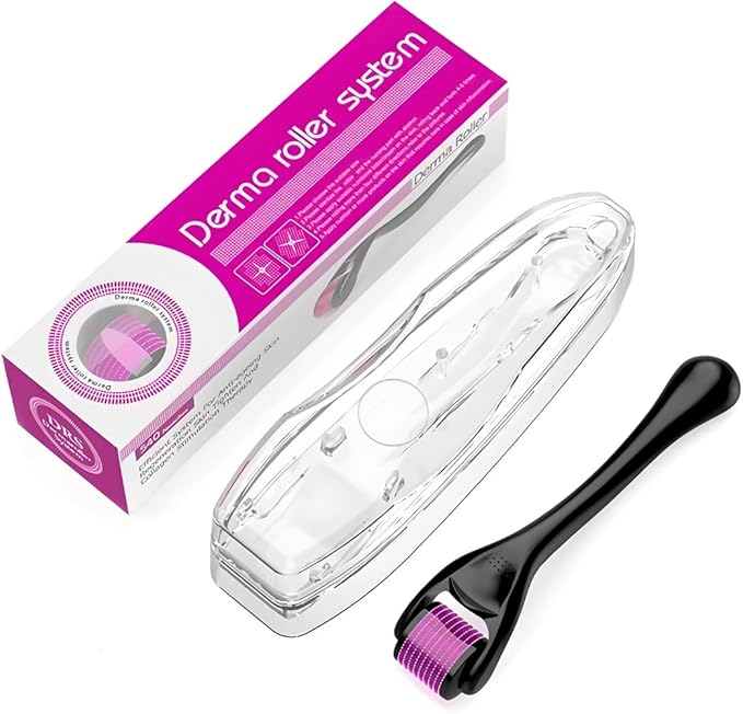 Derma Roller System 540 Needles Derma for Face and Skin Care – 0.25mm